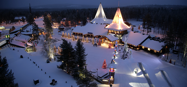 Reise zum Weihnachtsmann - Santa Claus Village