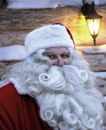 Weihnachtsmann Santa Claus in Rovaniemi
