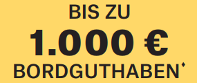 Bordguthaben 2026